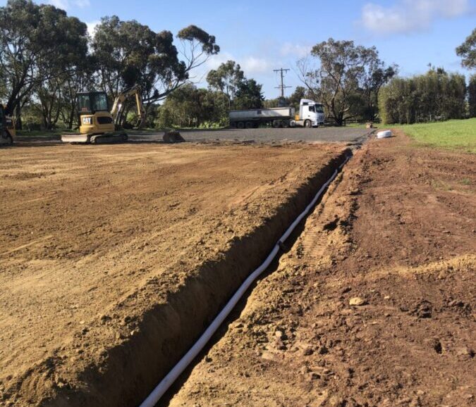 Correct Drainage Equestrian Arena is important design and install the correct drainage